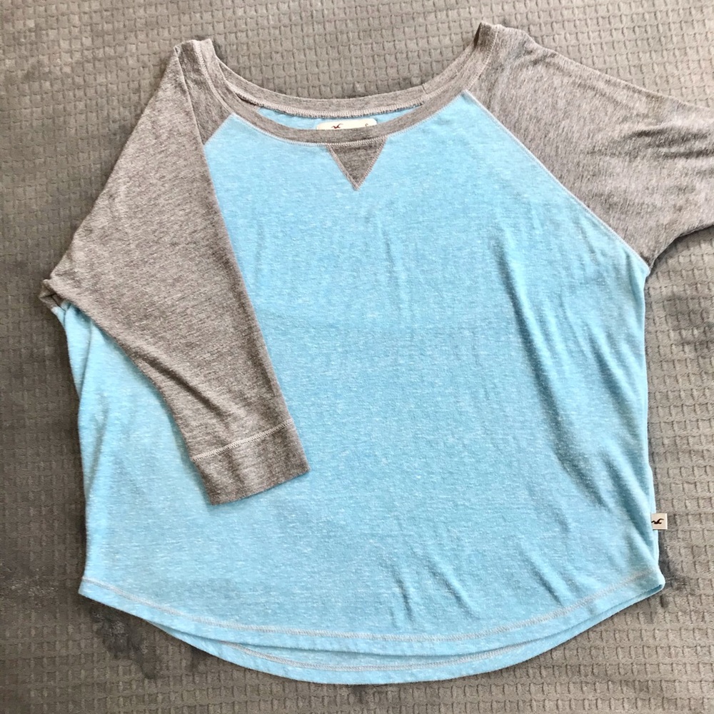 Hollister 3/4 sleeve shirt